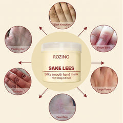 Generic brand being applied on hands demonstrating fast 15 minute treatment for softer skin