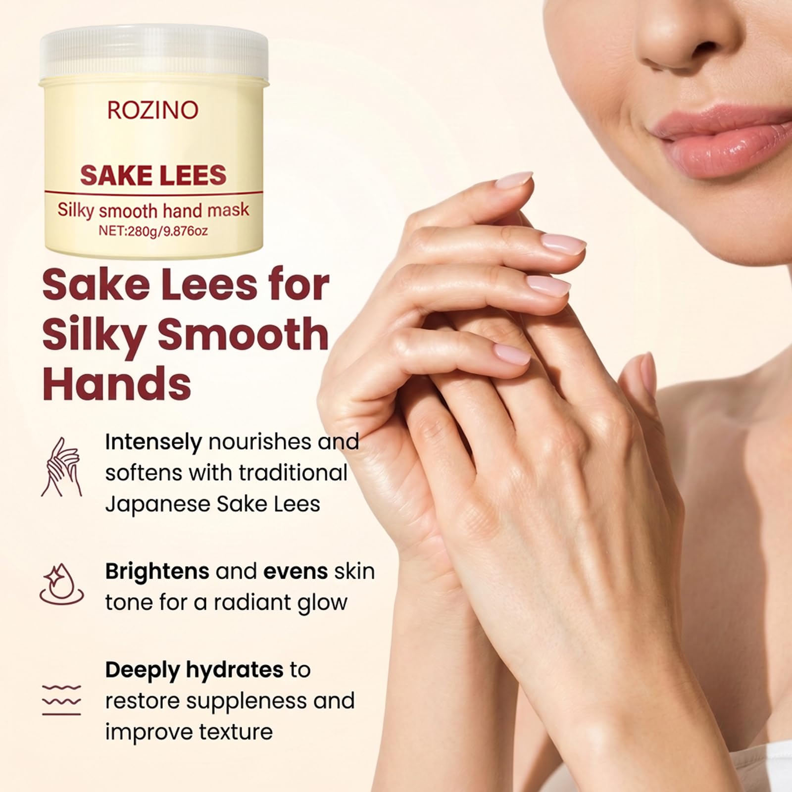 Generic brand bottle staged on bathroom shelf conveying a relaxing at-home spa benefit