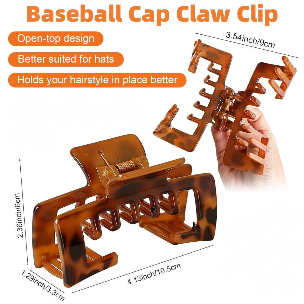 Generic brand close-up of clip teeth showing hollow design and secure grip benefit