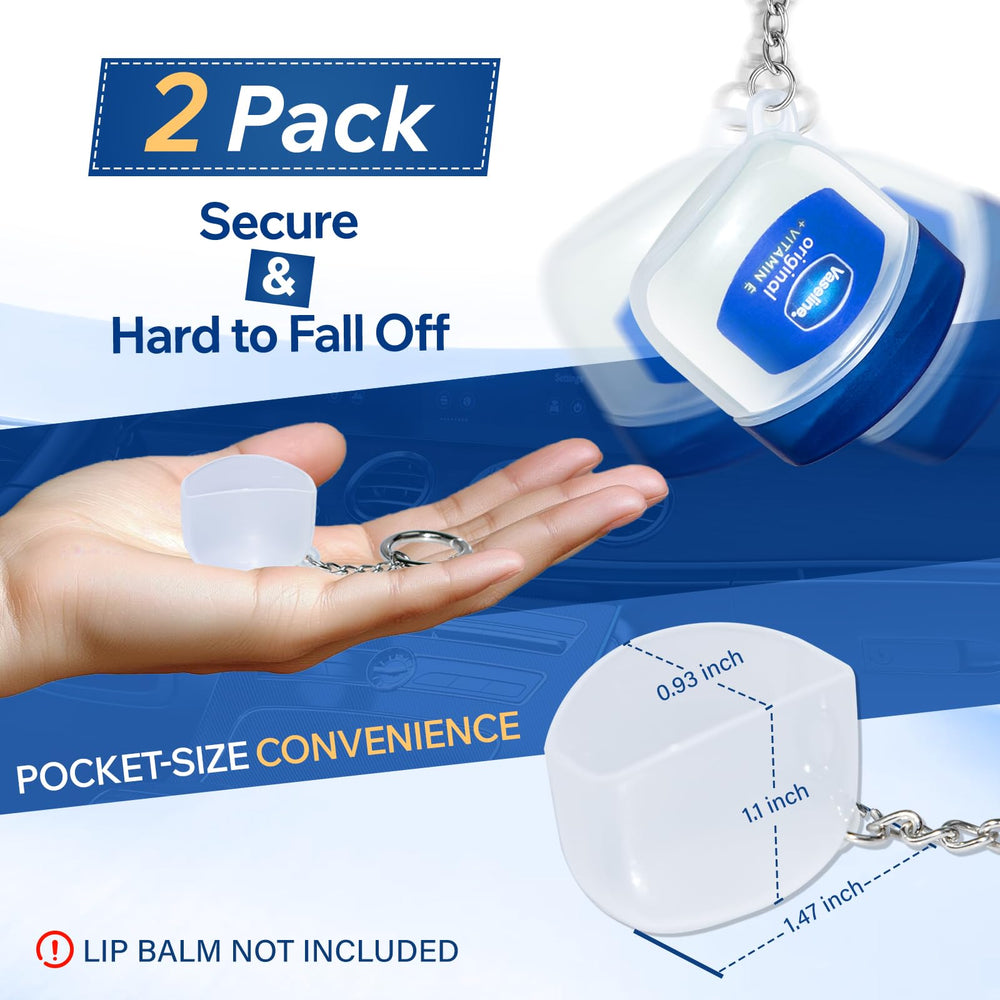 Generic holder clipped to backpack strap showing portability benefit