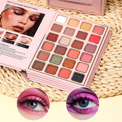Generic IG3057 on a vanity with travel items, stylish portable makeup kit