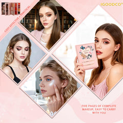 Generic IG3057 lipstick and concealer pans, creamy coverage and color