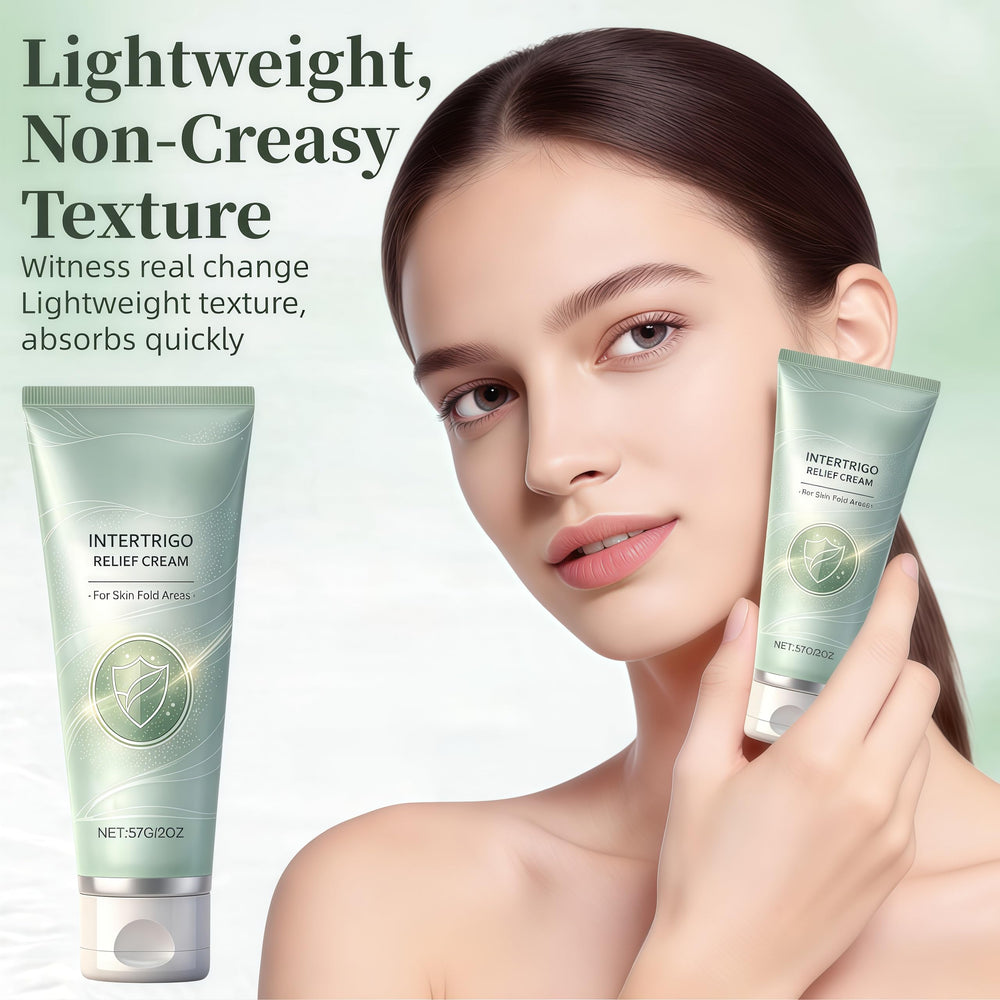 Generic Intertrigo Cream on bathroom counter with towel, everyday routine convenience