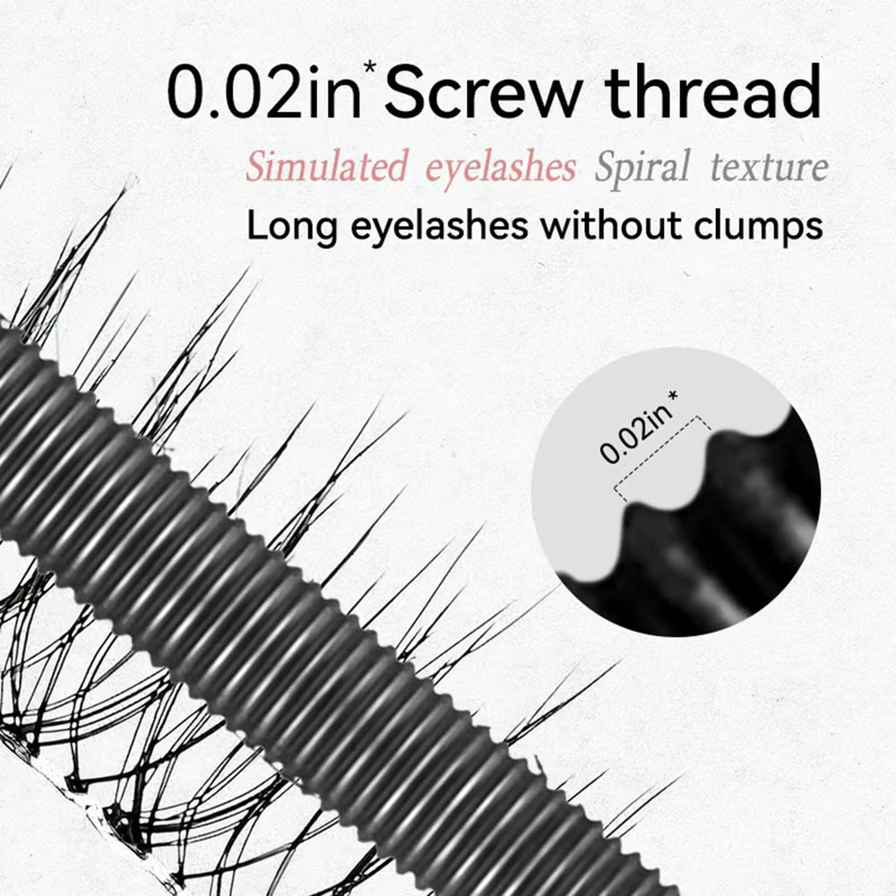 Generic Iron Wand lash scale comparison showing visible length increase benefit