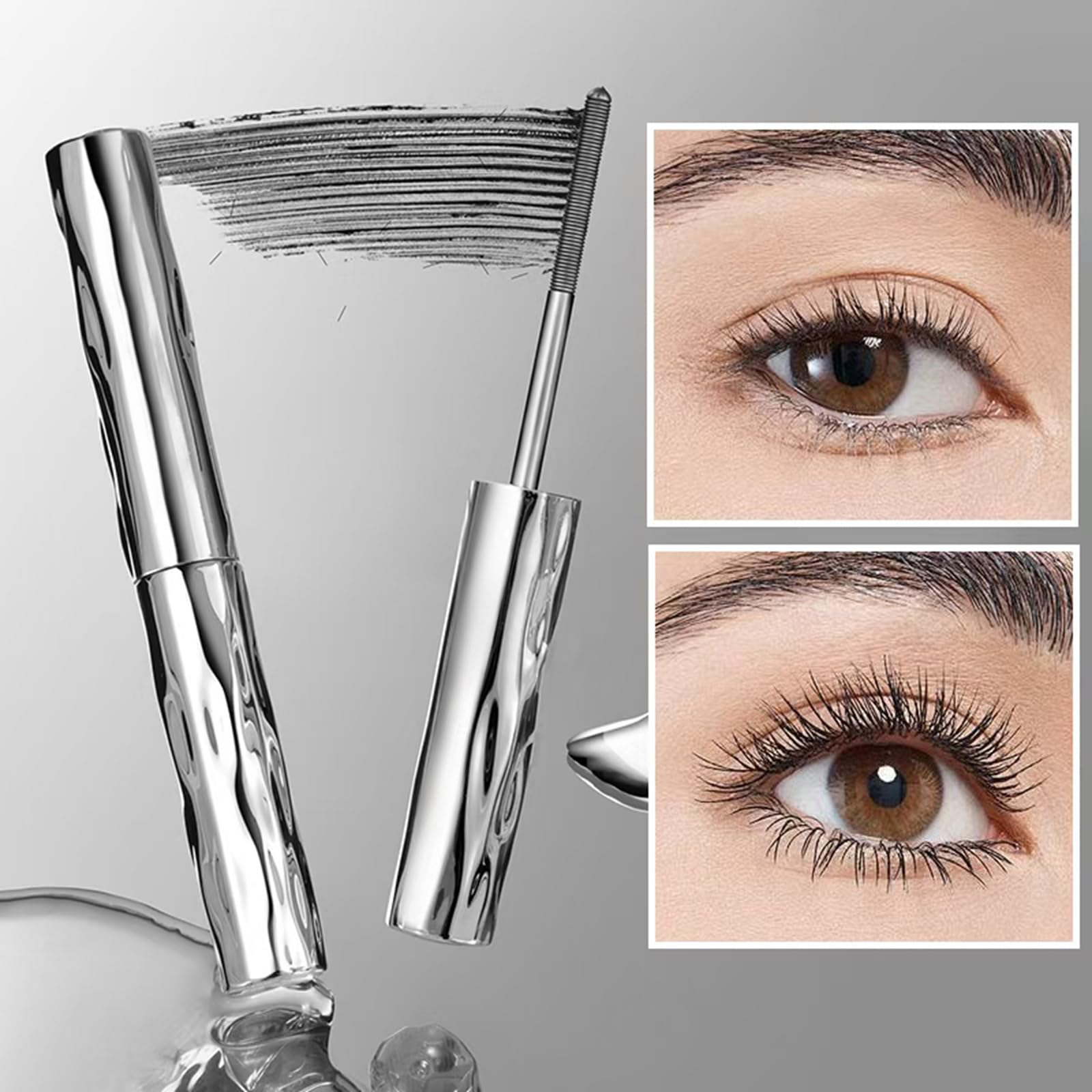 Generic Iron Wand close-up of wand bristles showing 3D curling design benefit