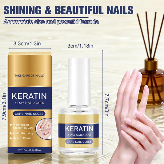 Generic keratin 3 days open cap application demonstrating easy precise application