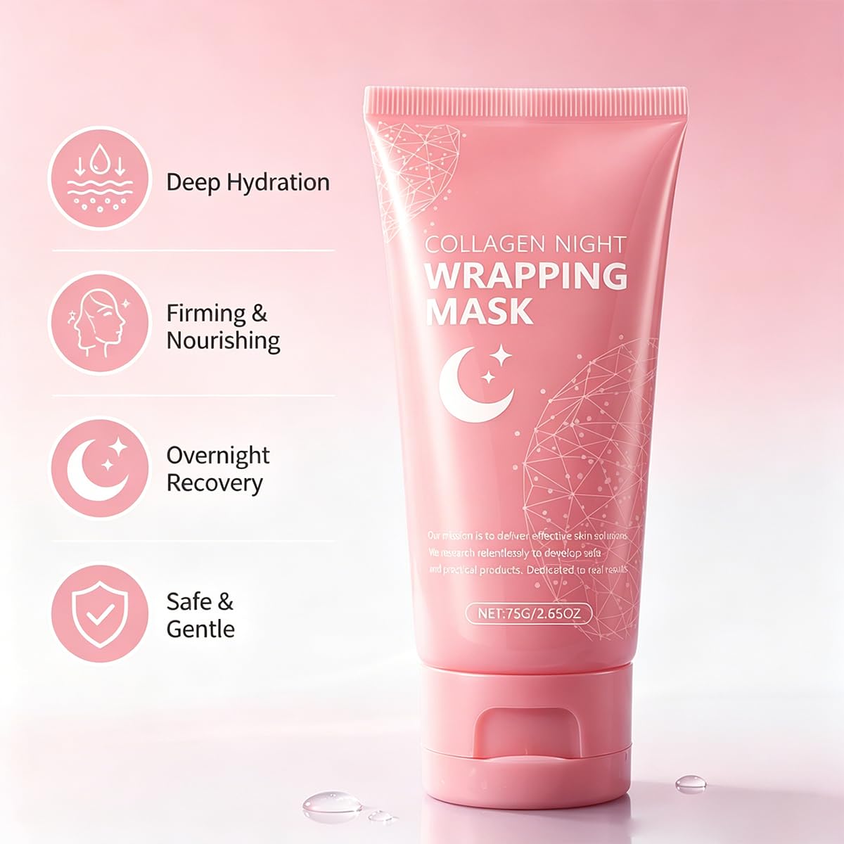 Generic close view of label showing directions and ingredient clarity
