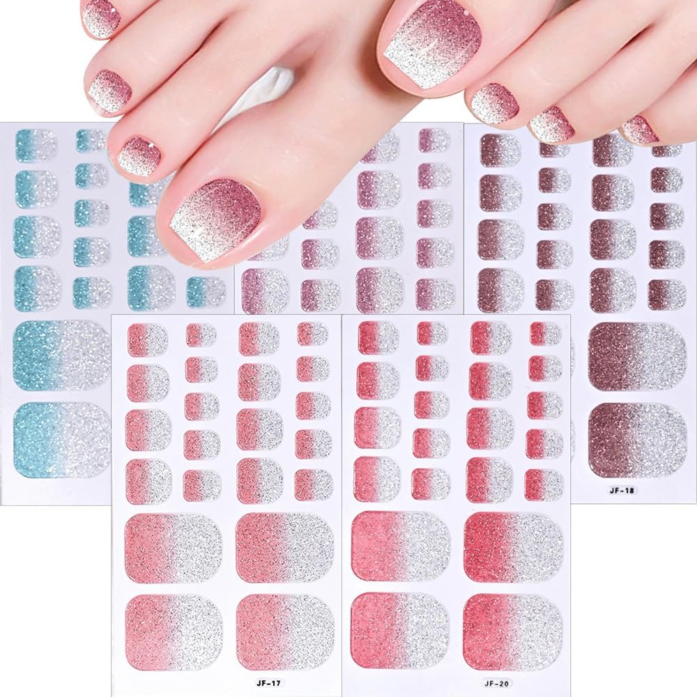 Lifestyle beach scene with toes wearing wraps showing vacation-ready look benefit