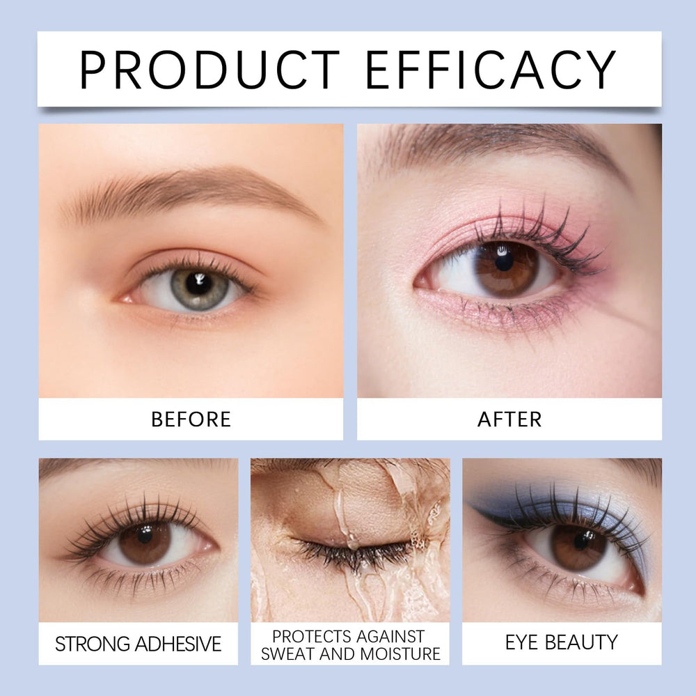 Generic model wearing mascara in lifestyle setting showing smudge-proof all-day confidence