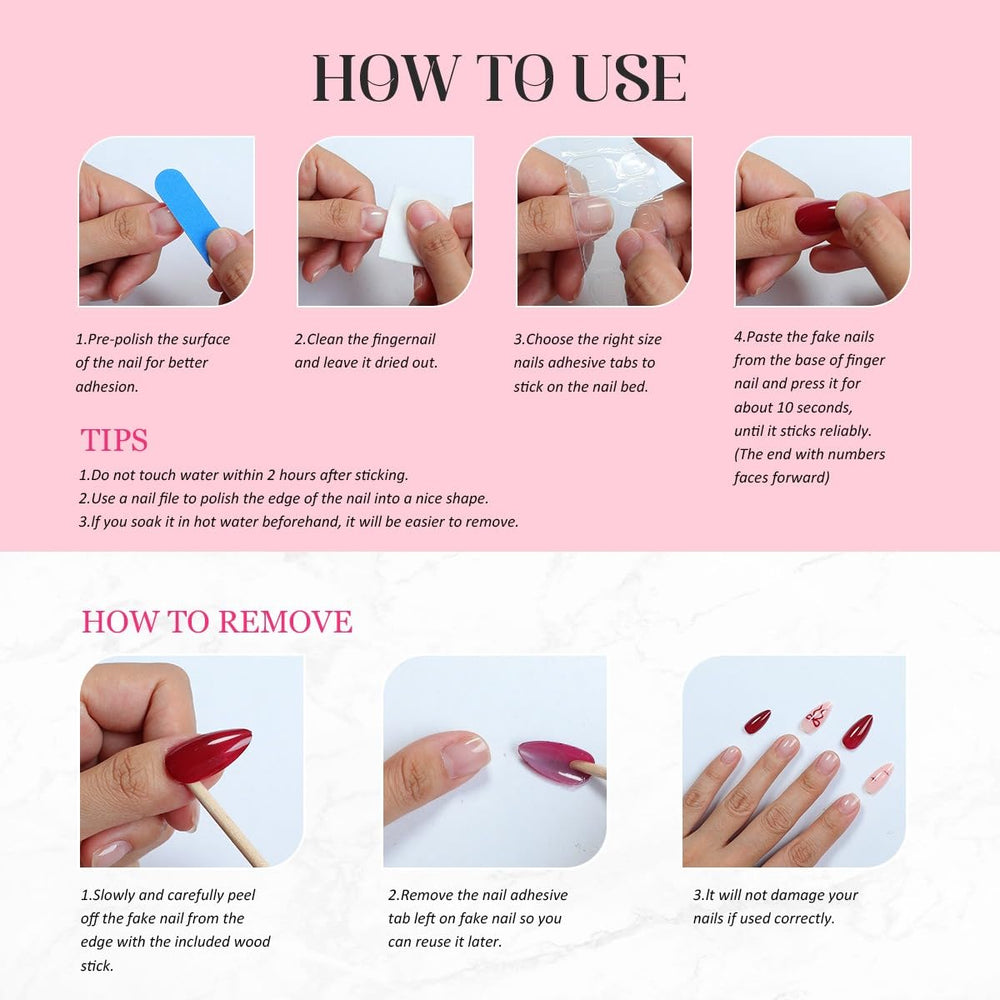 Generic lifestyle display of nails with tools suggesting easy application