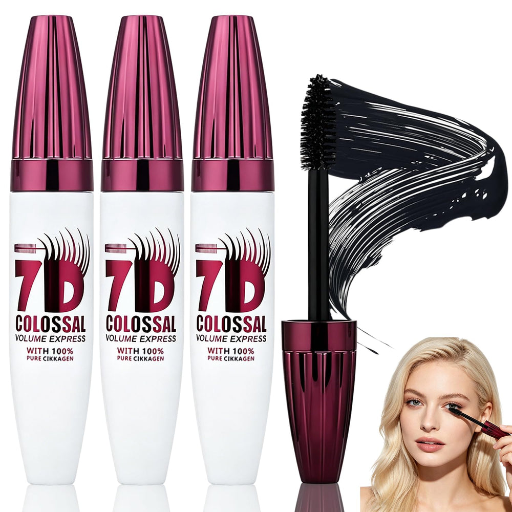 Generic mascara front tube showing sleek packaging and clear branding benefit