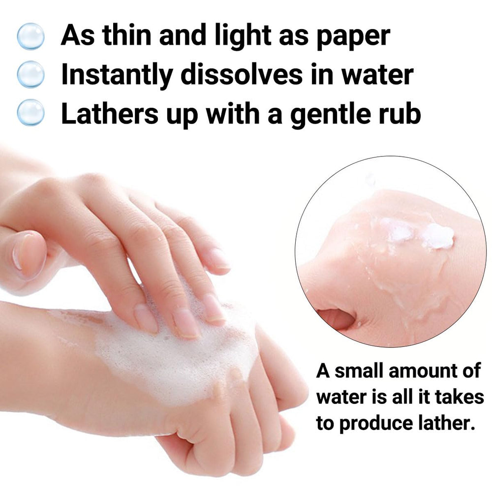 Generic brand sheet in hand forming lather, quick effective hand washing