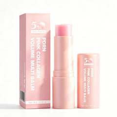 Generic PDRN Pink Collagen front packaging shows compact travel-ready balm