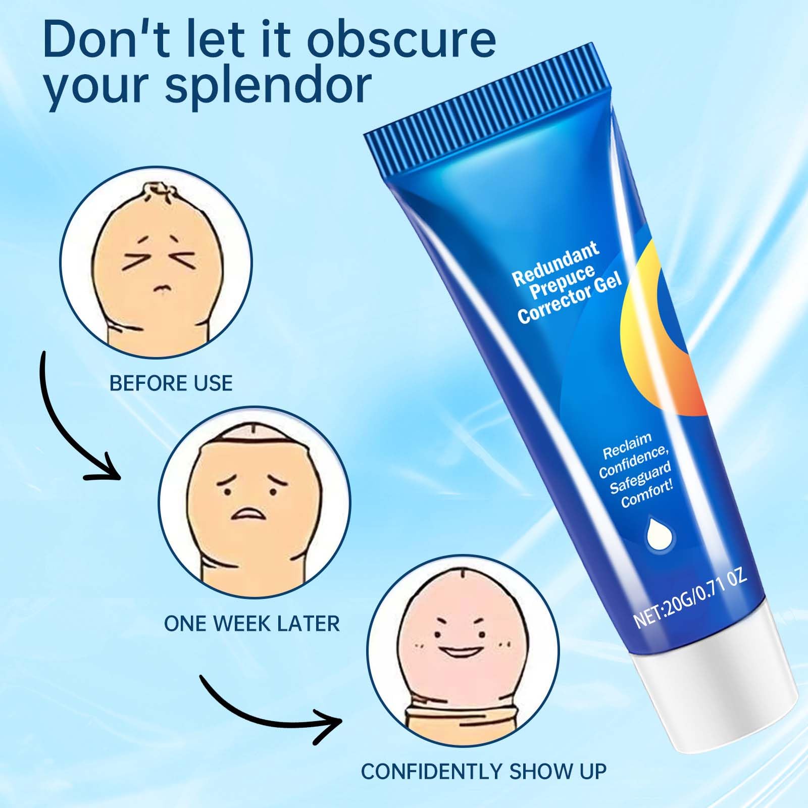 Generic brand gel texture on hand illustrating smooth, absorbent consistency
