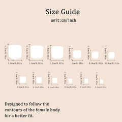 Generic scale comparison displaying multiple sizes to ensure proper toe fit