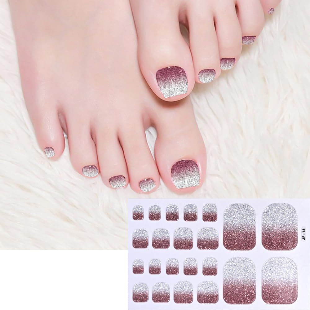 Side view of wrap conforming to curved nail showing flexible material benefit