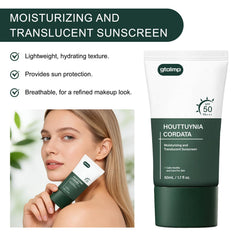 Generic close-up of silky sunscreen texture showing lightweight hydration