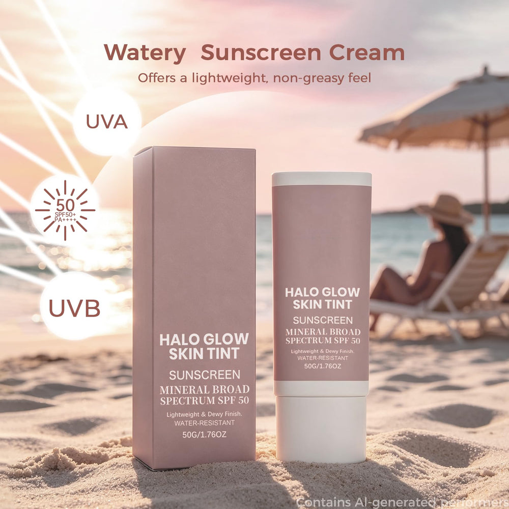 Generic swatch on arm showing light coverage and true shade