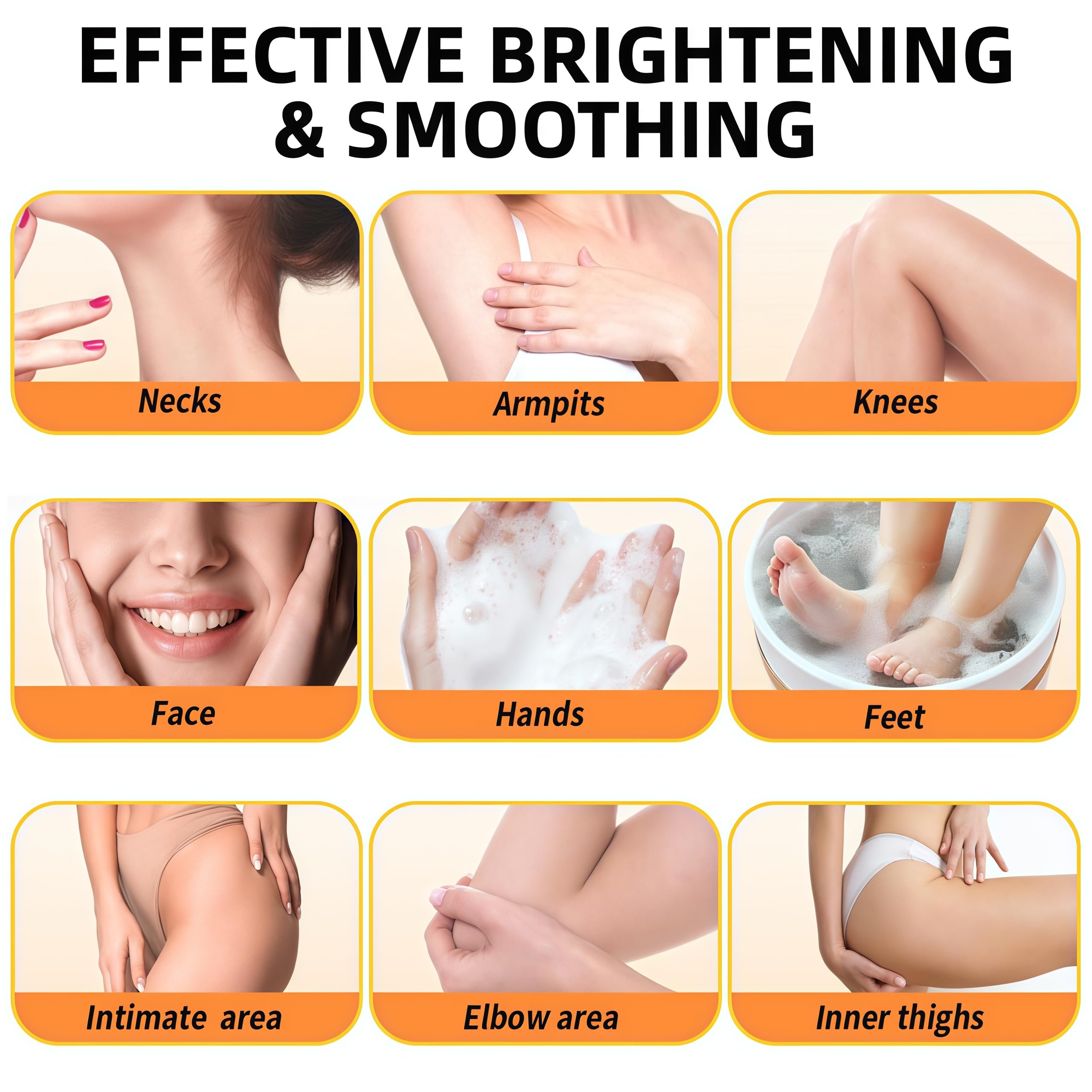 KORA BALM suds on shoulder showing body use and even-tone benefit