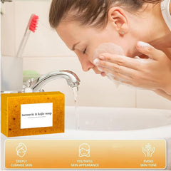 Generic lemon and turmeric ingredient close-up conveying natural freshness