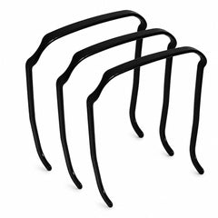 Generic square headband front view showing sleek invisible look and secure hold