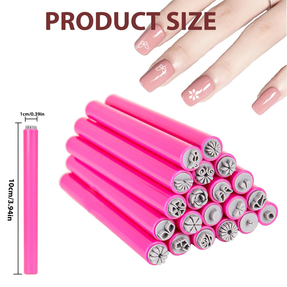 Generic brand close-up of silicone fine tip showing etched pattern and precise transfer