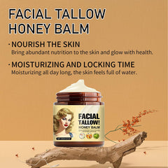 Generic close-up of product label listing ingredients and natural composition benefit