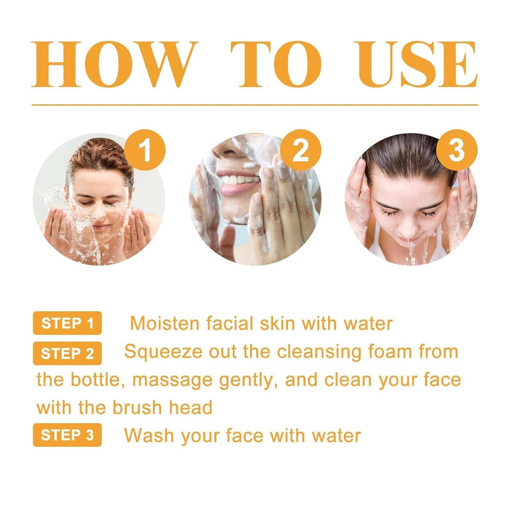 Generic foamy texture close-up displaying rich lather for deep pore cleansing benefit