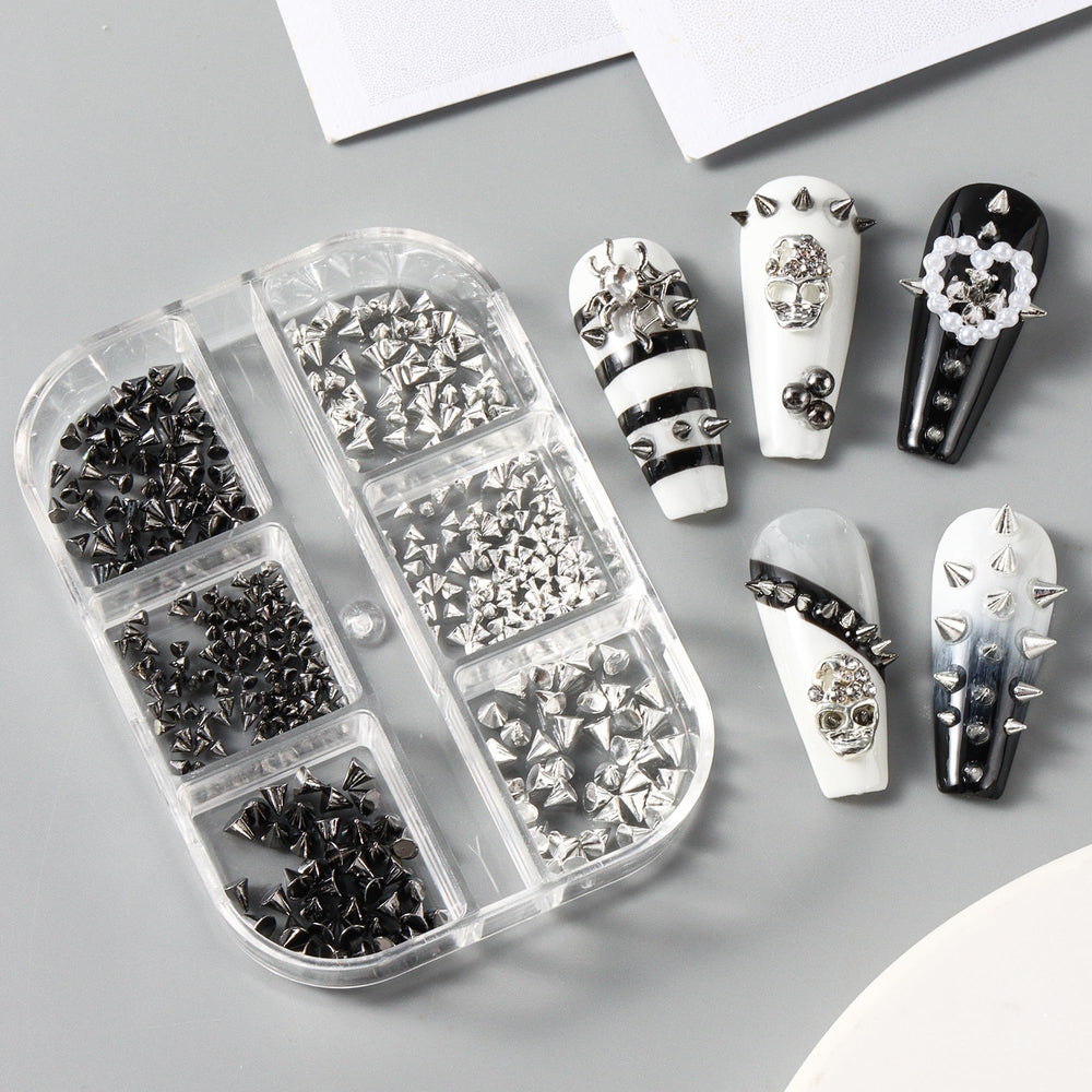 Generic tweezers holding a stud for accurate placement and easier application