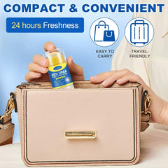 Generic product staged in bathroom showing daily foot-care routine benefit
