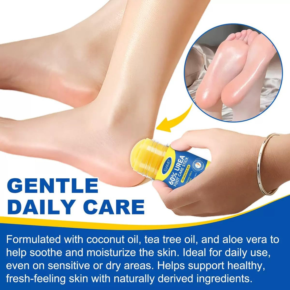Generic open-cap detail of the stick demonstrating hygienic, mess-free use