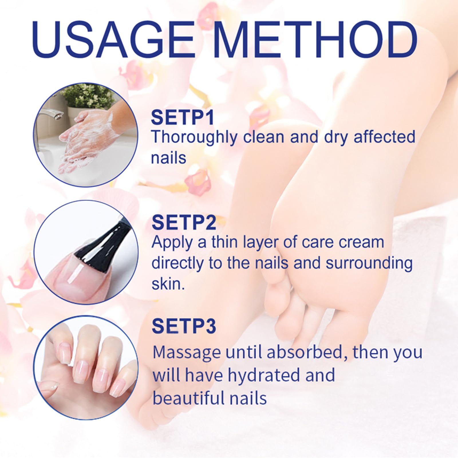 Generic vanity scene with bottles showing daily nail care routine benefits