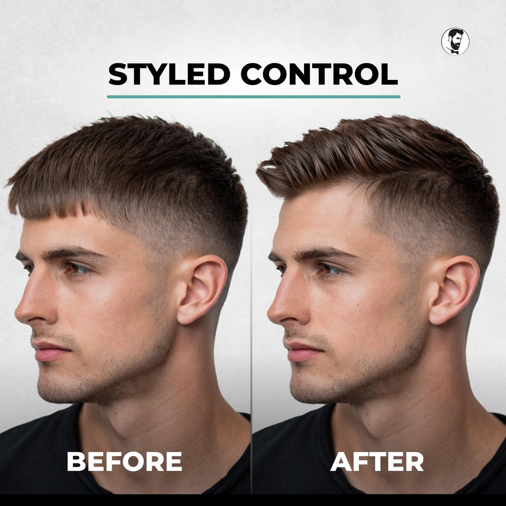 Gentlemen Republic clear gel on hand showing smooth texture and spreadability