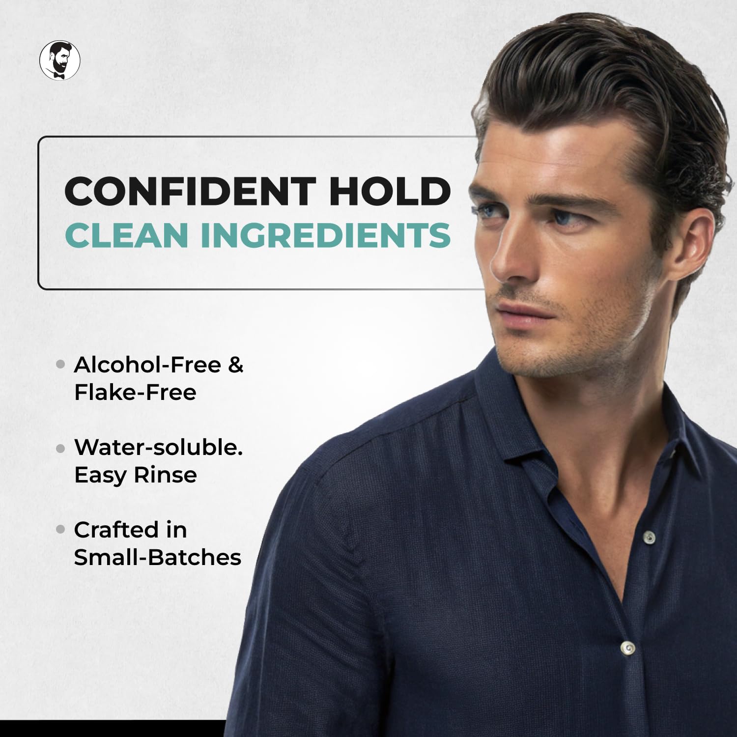 Gentlemen Republic pump close-up delivering measured gel for easy use