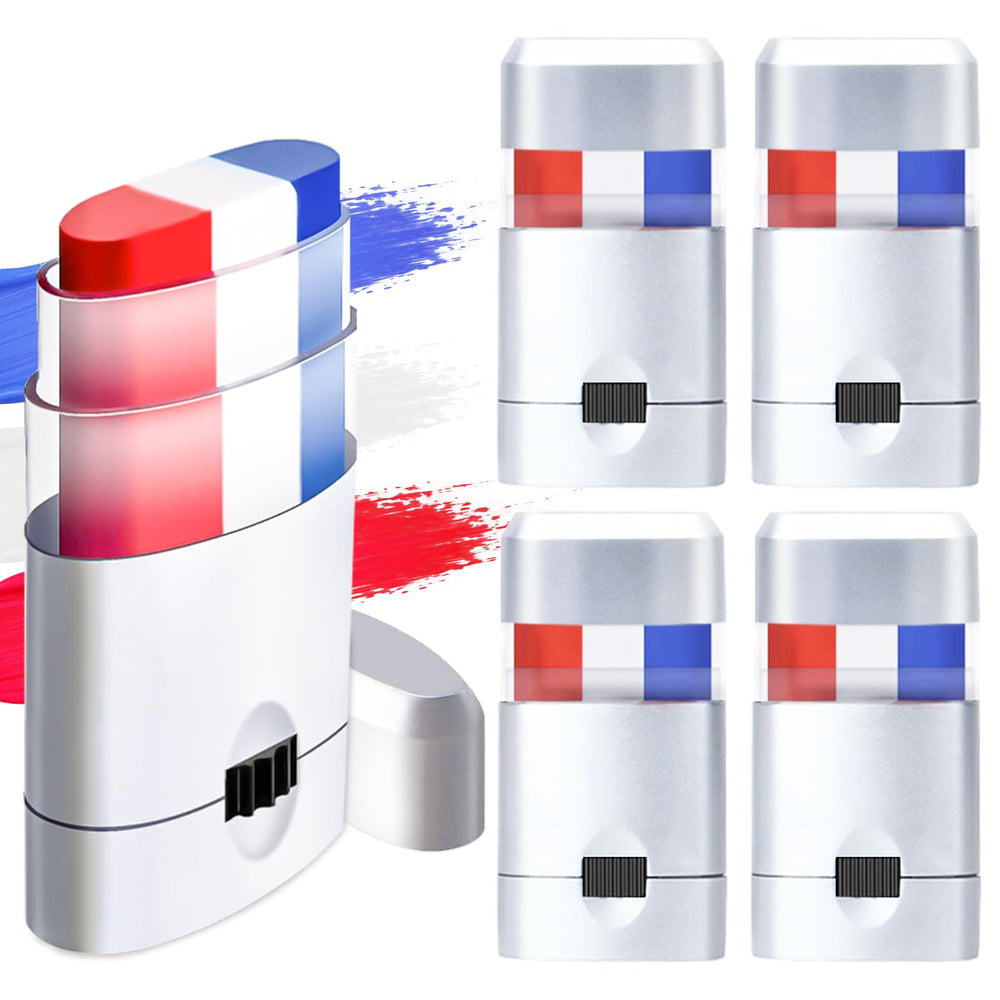 Geodurn front packaging displaying red white blue stripes and easy use
