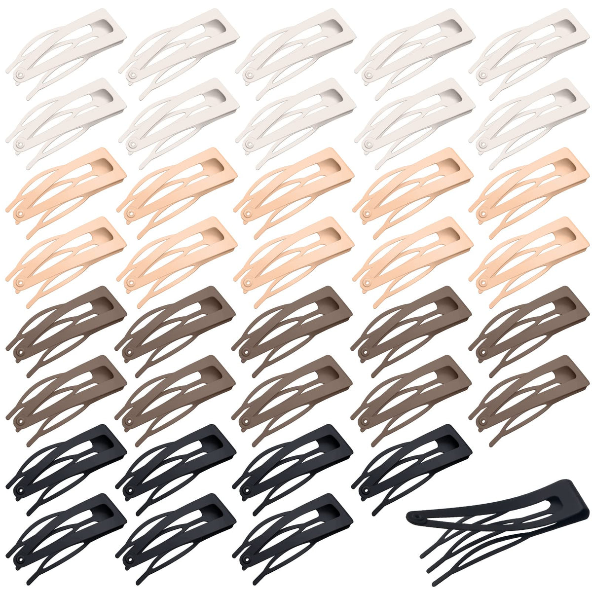 Geosar front packaging showing 40 snap clips and color set for easy choice