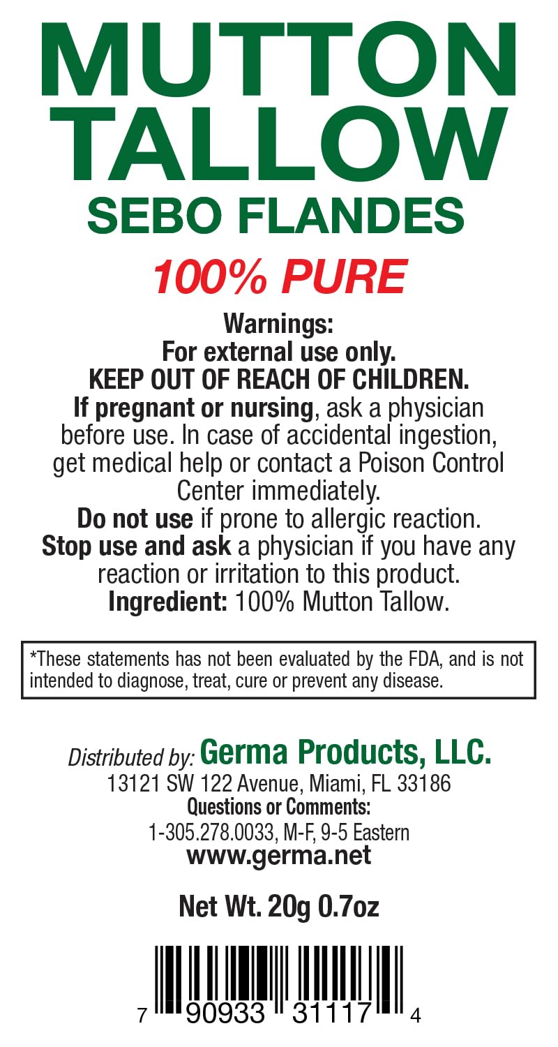 Germa jar with lid off showing packaging quality and secure storage design