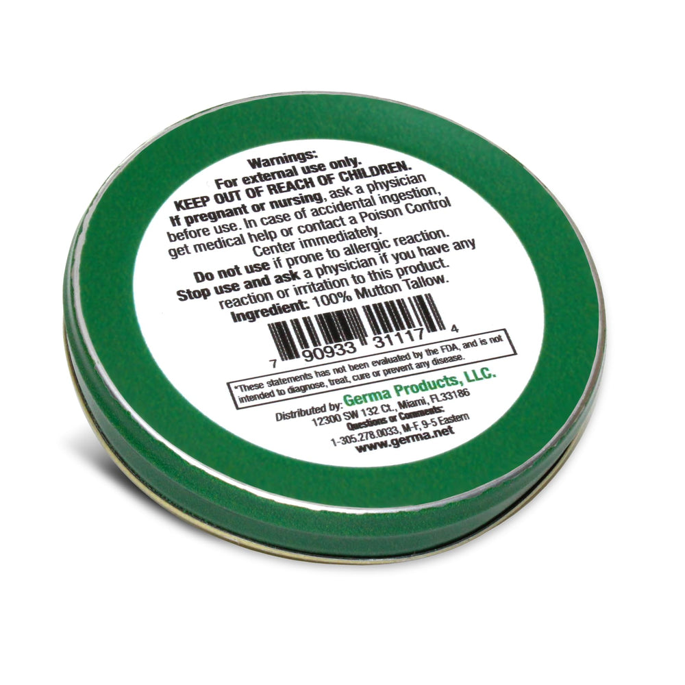 Germa open jar revealing rich cream texture to show deep moisturizing benefit