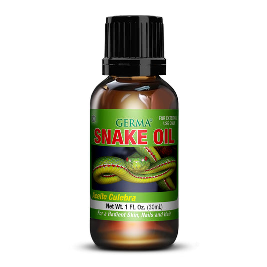 Germa front label on 2 fl oz bottle showing product identity and benefits