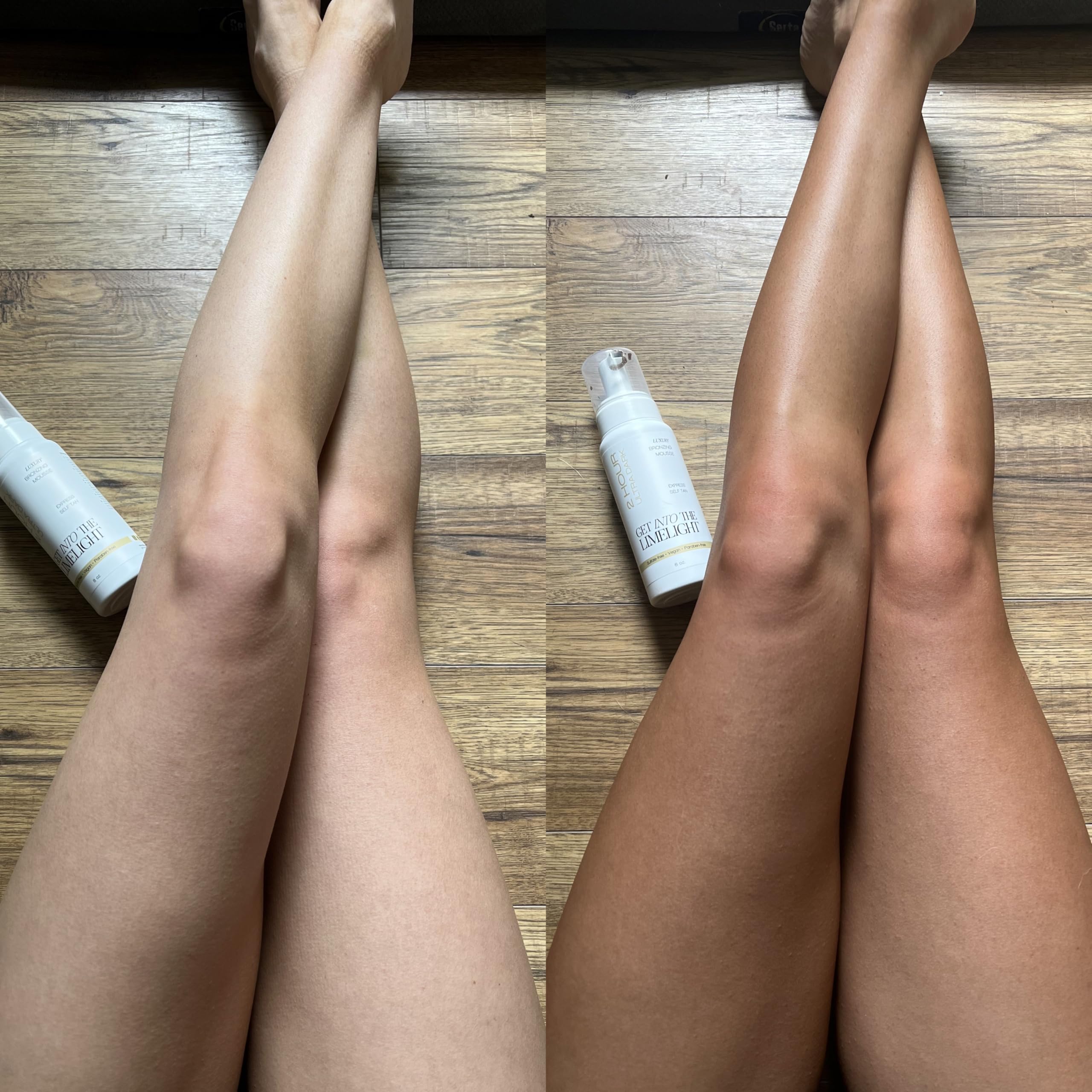 Get Into The Limelight application on arm demonstrating streak-free coverage and visible guide tint