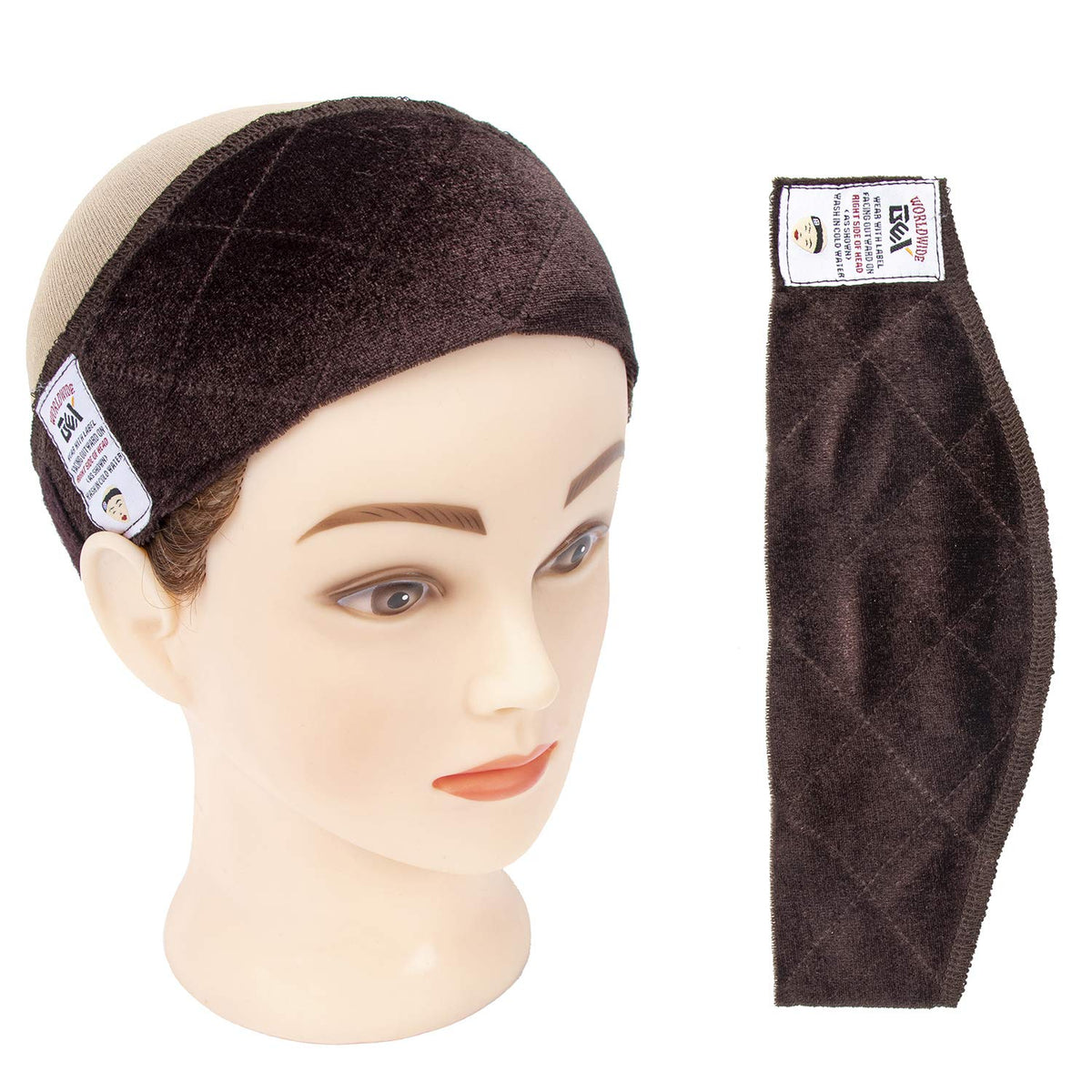 GEXWORLDWIDE brown band front view showing secure design and comfort