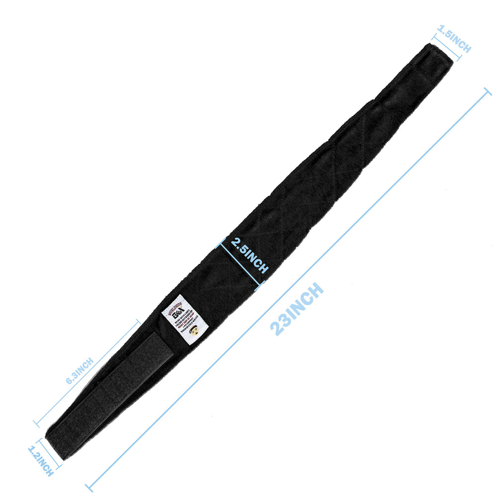 GEXWORLDWIDE detailed hook-and-loop closure showing adjustable fit and secure hold