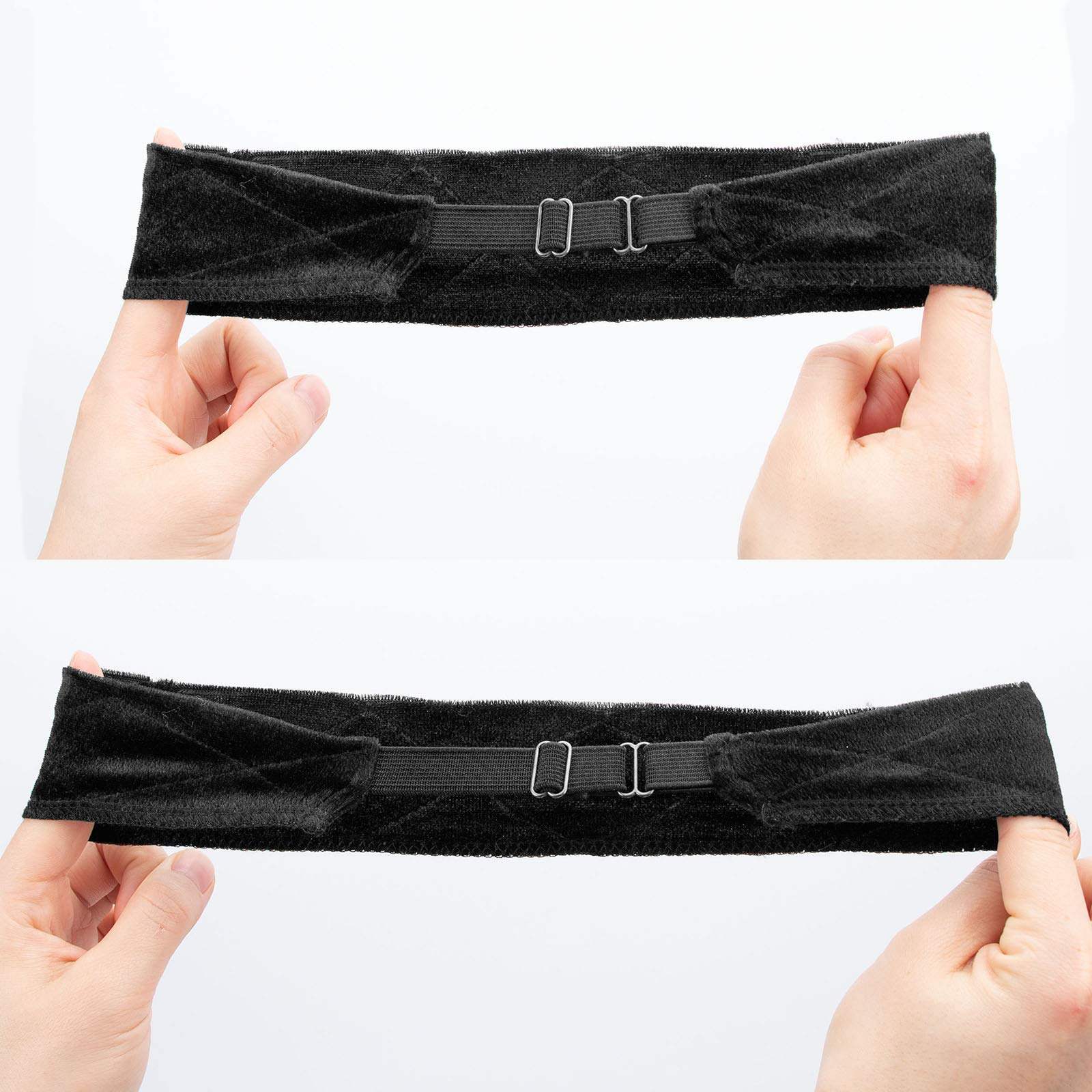 GEXWORLDWIDE wig grip in use on model showing stability under wig