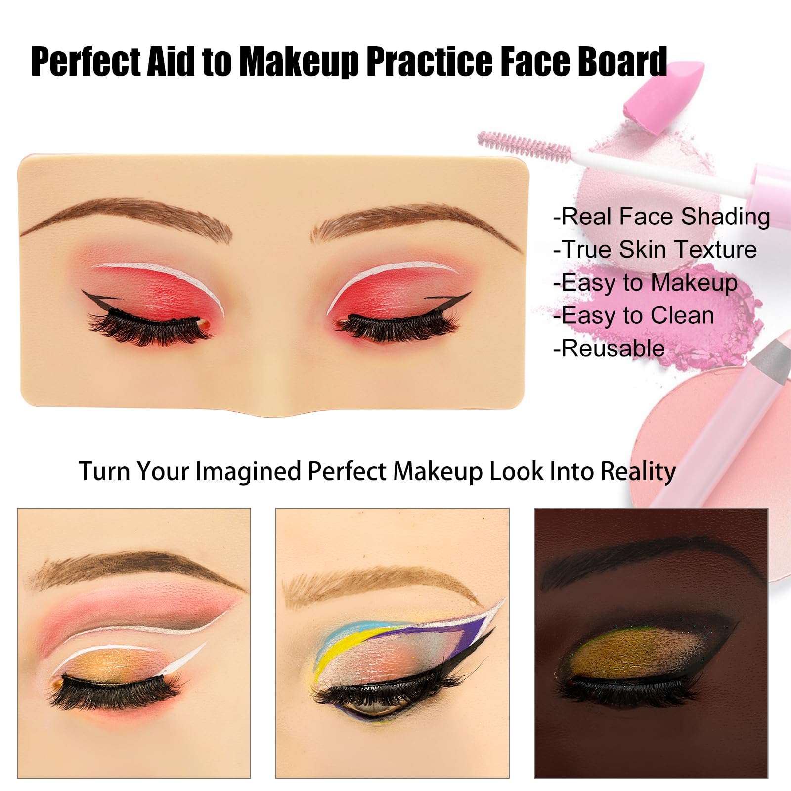 GFPGYQ in use showing brush applying eyeshadow for improved technique practice