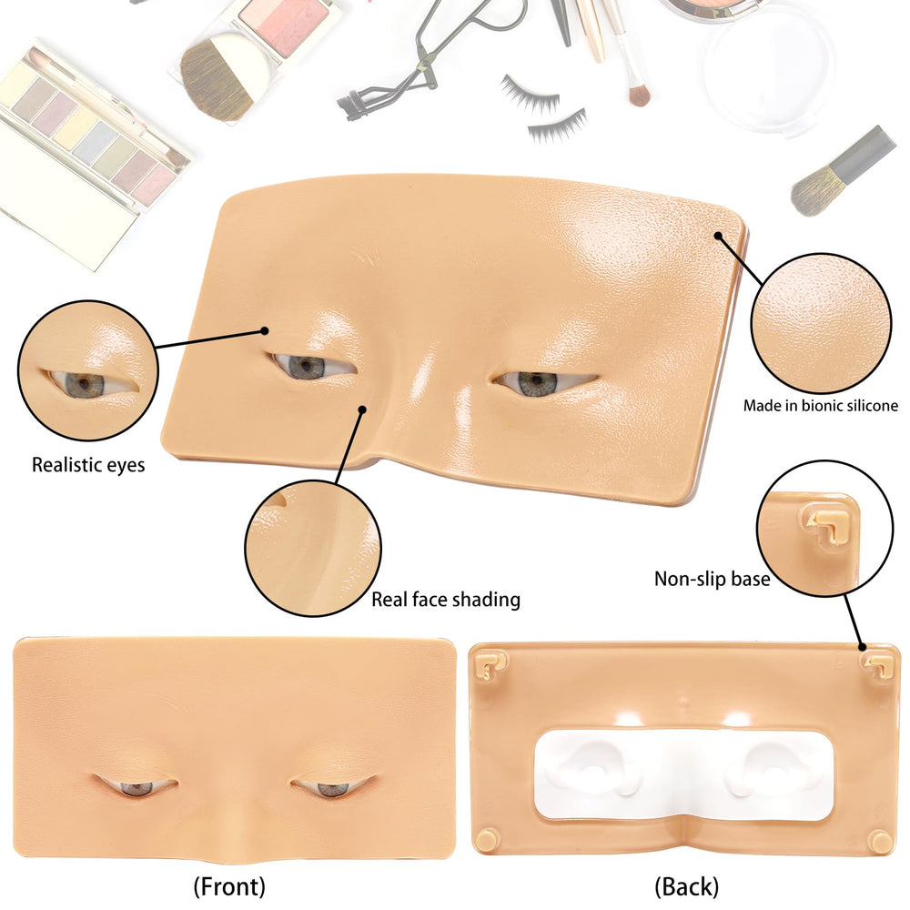 GFPGYQ kit contents arranged with brushes lashes and clip for instant practice