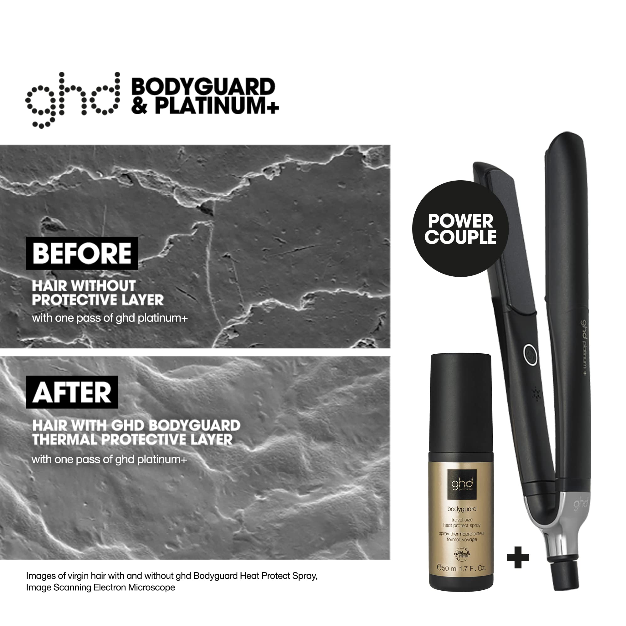 ghd Bodyguard in a travel purse demonstrating portability benefit