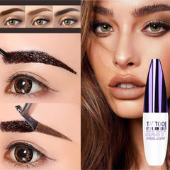 GHFCZOO before and after brows demonstrating fuller natural look