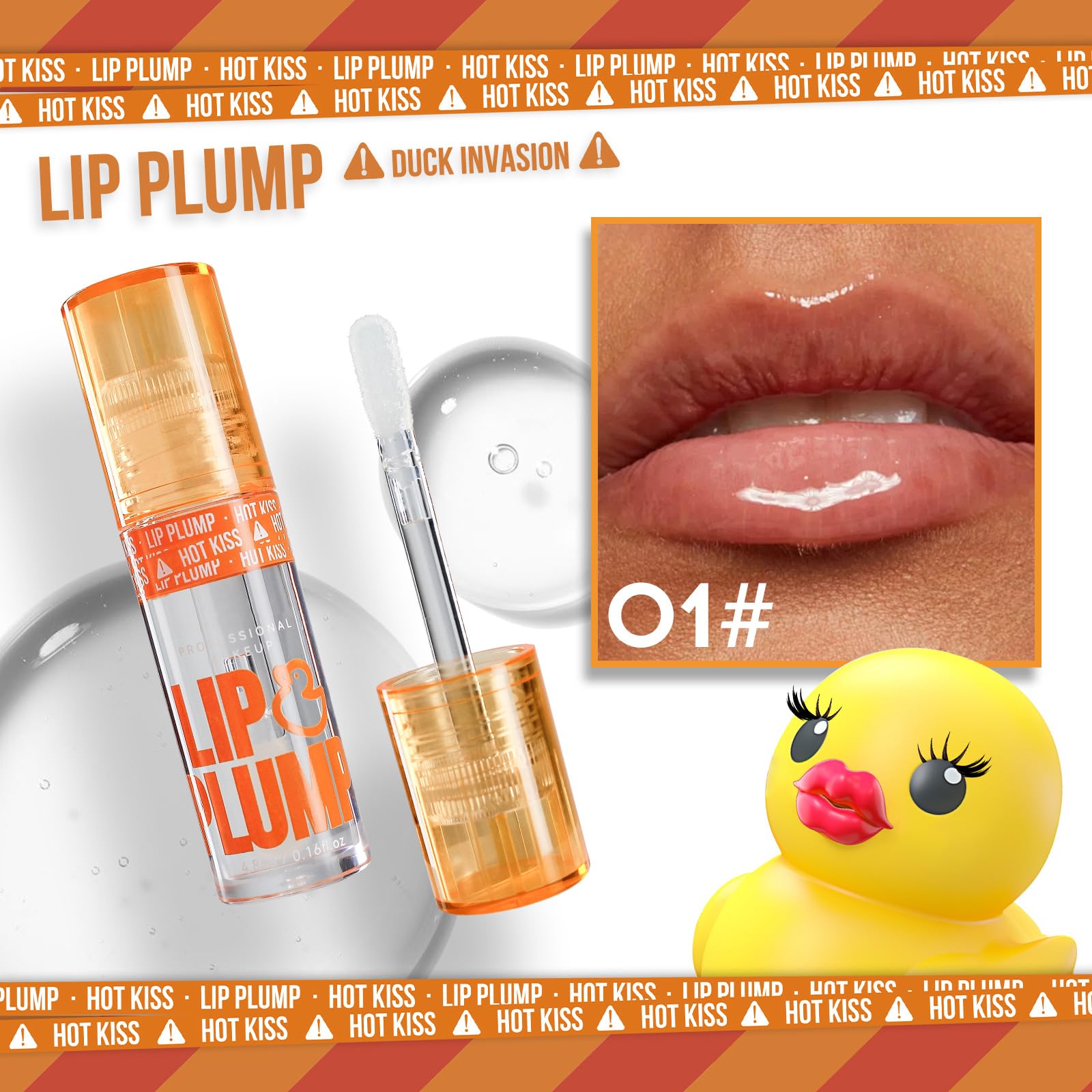 GHFCZOO lip oil being applied by model demonstrating instant shine and fuller look