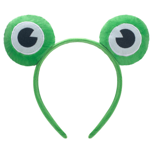 GHGMAO front view of frog headband showing playful ears and shape for costume appeal