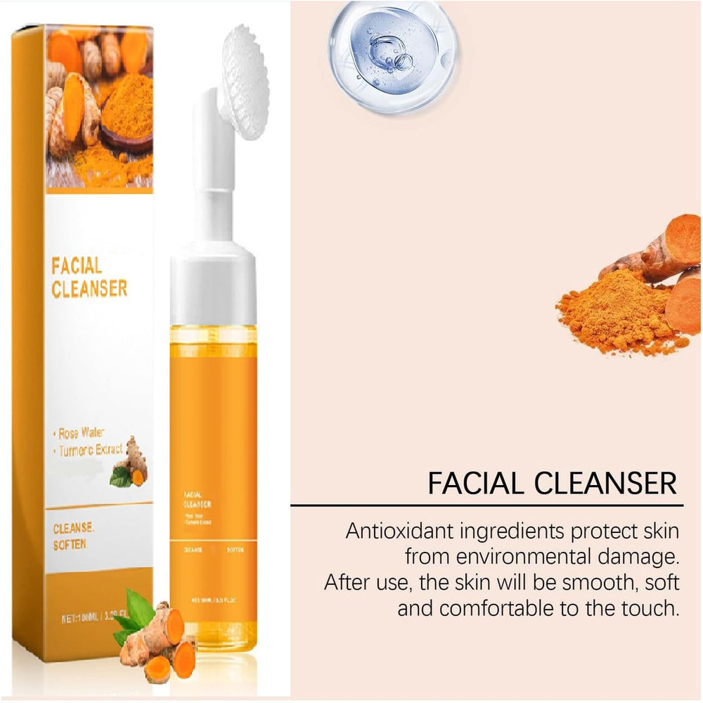 GHTPJ lather on skin illustrating deep pore cleansing action